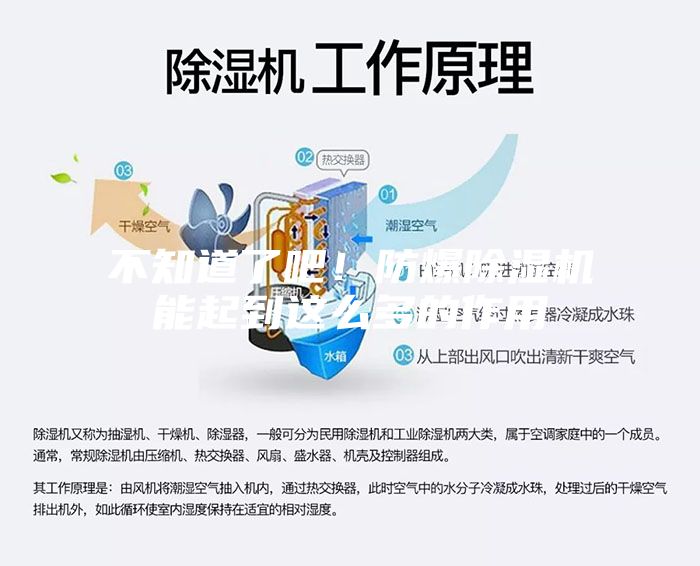 不知道了吧！防爆除濕機能起到這么多的作用