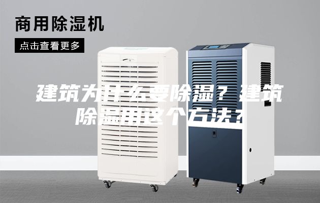 建筑為什么要除濕？建筑除濕用這個(gè)方法？